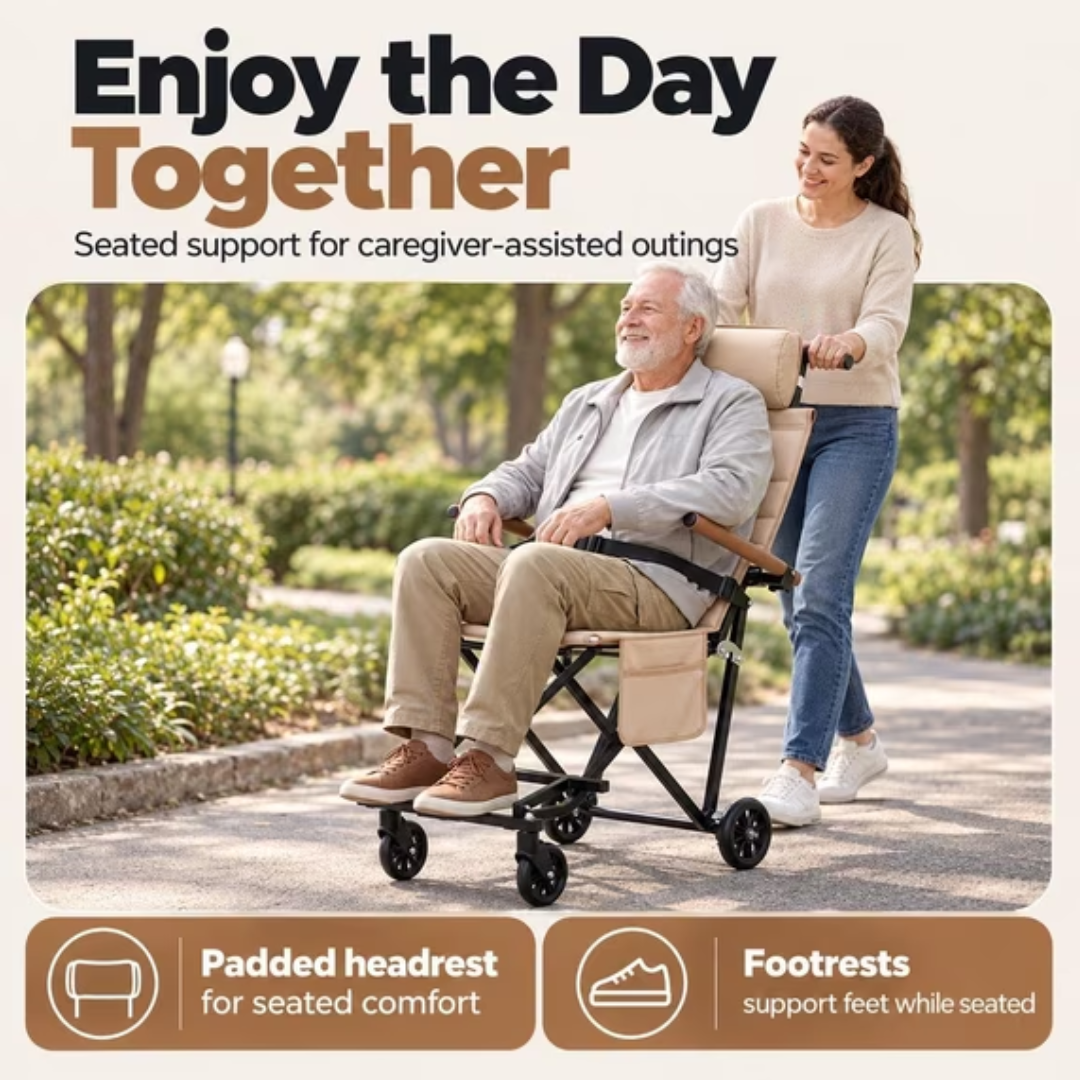 Folding Transport Chair