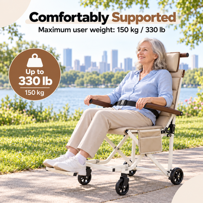 Folding Transport Chair